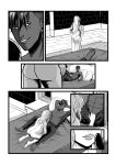 absurd_res ass ass_focus black_and_white black_and_white_dress black_hair blood_bond blush clothed_male_nude_female clothes_pull colored_skin comic comic_page dark-skinned_male dark_hair dark_skin dress foot greek_mythology happy high_res interracial manga manga_page monochrome mulitcoloured_hair muscular muscular_male naked_female nude nude_female pants pants_pull penis penis_head penis_peek penis_tip pregnant smirk smirking titan_greek_mythology topless topless_male typhon typhon_titan undressing white_hair white_skin