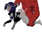 ahegao blush cum cum_in_pussy dat_ass dc_comics doggy_position grabbing interspecies meteorreb0rn questionable_consent rachel_roth raven_(dc) sex teen_titans vaginal