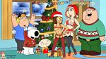 big_breasts bra breasts brian_griffin cameltoe chris_griffin christmas cleavage family_guy glasses imminent_sex lois_griffin meg_griffin mostly_nude nipples norm normal9648 panties peter_griffin santa_hat stewie_griffin stockings thighs thong