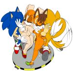  anthro ass big_breasts breasts canine erection female fox fur furry hair hedgehog hetero interspecies kissing male marine_the_raccoon marthedog miles_&quot;tails&quot;_prower nipples nude open_mouth penis plain_background pussy sega sex sonic_(series) sonic_the_hedgehog testicles tongue tongue_out vanilla_the_rabbit video_games white_background 