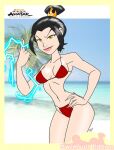  aeolus avatar:_the_last_airbender beach bikini fire_nation lightning medium_breasts princess royalty small_breasts swimsuit 