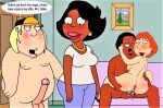 age_difference anus ass cheating_husband cheating_wife chris_griffin cleveland_brown cowgirl_position cum_inside donna_tubbs erection family_guy huge_penis lois_griffin lxx milf shaved_pussy sideboob the_cleveland_show thighs vaginal