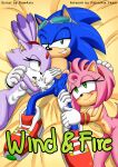 amy_rose bbmbbf blaze_the_cat comic cover_page furry mobius_unleashed palcomix sega sonic_the_hedgehog wind_&amp;_fire_(comic) 