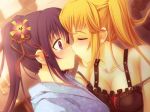  2girls blush female game_cg kissing love multiple_girls tagme tenshi_no_hane_wo_fumanaide yuri 