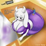  1girl 2022 anthro ass ass_slap bbw big_ass big_breasts breasts bubble_ass bubble_butt butt_squish cleavage clothed elevator frisk frisk_(undertale) full_of_gas full_of_milk furry goatmilf goatmom horns huge_ass huge_breasts hyper_ass implied_fart massive_ass massive_butt milf purple_clothing sex sexy sexy_ass sexy_body sexy_breasts sexy_bubble_butt sexy_milf size_difference slap smelly smelly_ass squish supermoonshroom text thick_ass toriel trapped undertale undertale_(series) watermark white_fur white_horns white_skin wide_hips 