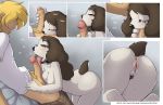 anus ass comic fellatio jay_naylor oral penis pussy pussy_juice