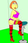  boots family_guy high_heels lois_griffin yellow_skin 