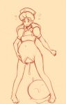  female nitrotitan nurse_joy pokemon porkyman 