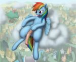  friendship_is_magic futanari horsecock my_little_pony penis rainbow_dash 