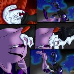  cum friendship_is_magic futanari horsecock my_little_pony nightmare_moon penis purple_eyes twilight_sparkle_(mlp) 