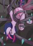  1_girl 1girl alicorn anal anal_penetration anal_sex ass cutie_mark fellatio female friendship_is_magic horn magic my_little_pony nude oral oral_penetration oral_sex pony restrained sex tentacle tentacle_in_mouth tentacle_sex tentacles thorns triple_penetration twilight_sparkle twilight_sparkle_(mlp) vaginal vaginal_penetration vaginal_sex vines wings 