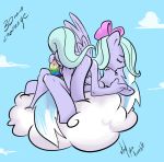  2girls anthro atryl cloudchaser flitter friendship_is_magic my_little_pony yuri 