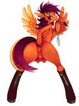  ass friendship_is_magic looking_at_viewer looking_back my_little_pony pussy scootaloo 