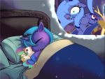  bed dream friendship_is_magic my_little_pony princess_luna spanking 
