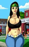  american_dad ass big_breasts breasts clothes hayley_smith jay-marvel lips looking_at_viewer wide_hips 