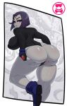  1girl big_breasts dc_comics dcau female_focus female_only half_demon pale-skinned_female raven_(dc) schpicy short_hair solo_female solo_focus tagme teen_titans 