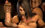  2013 3d animated ass big_breasts black_hair breasts doggystyle erection faceless_male fangs from_behind gif group hair handjob human long_hair mileena monster mortal_kombat navel nightmare_fuel nude open_mouth penetration penis pubic_hair round_ass source_filmmaker teeth testicles threesome tongue tongue_out unknown_artist video_games 