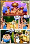  aladdin&#039;s_quest_for_the_magical_lamp aladdin_(series) cartoonvalley.com comic disney princess_jasmine rajah text the_sultan tiger watermark web_address web_address_without_path zolushka 
