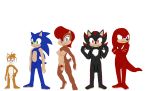  archie_comics knuckles_the_echidna miles_&quot;tails&quot;_prower multiple_tails sally_acorn sega shadow_the_hedgehog sonic sonic_team sonic_the_hedgehog steve_farfan tail transparent_background 
