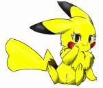 pikachu pokemon tagme white_background 