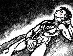 conner_kent dc dc_comics erect_penis kon-el male male_only monochrome superboy superman_(series) van_weasel