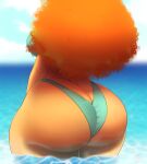 1girl ass ass_cleavage ass_focus big_ass big_breasts bikini bottom_heavy breasts bubble_butt butt_crack clothed_female clothing dat_ass disney fat_ass female_focus female_only high_res huge_ass inner_workings kate_(inner_workings) light-skinned_female light_skin long_hair mature mature_female n-kosi n-kosi_(coloring) ocean orange_hair rear_view sexy sexy_ass sexy_breasts smelly_ass solo_female solo_focus swimsuit tagme thick_thighs water wide_hips
