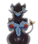 1girl anthro feline female furry luxray nightfaux nintendo pokemon