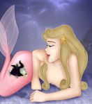  blonde_hair briariel disney fish maleficent mermaid princess_aurora sleeping_beauty tagme underwater 