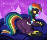  ass friendship_is_magic looking_back my_little_pony rainbow_dash ziemniax 