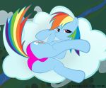  cloud friendship_is_magic my_little_pony pinkiepizzles rainbow_dash 