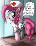  cute friendship_is_magic my_little_pony nurse pinkie_pie ziemniax 