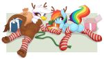  christmas friendship_is_magic gilda looking_back my_little_pony rainbow_dash 