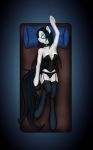  bed friendship_is_magic funkybacon goth lingerie my_little_pony 