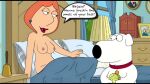  beastiality breasts brian_griffin family_guy fantasy lois_griffin nudity pervert_female 
