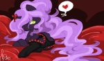  bed friendship_is_magic lingerie looking_back my_little_pony 