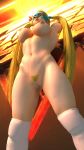  3d blonde blonde_pubic_hair breasts high_resolution mask nude pubic_hair pussy rainbow_mika rochestedorm street_fighter street_fighter_v very_high_resolution 