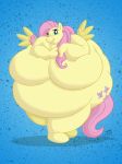 1girl anthro chubby demont fluttershy friendship_is_magic my_little_pony