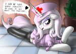  blush cosplay fleur_de_lis fleur_de_lis_(mlp) friendship_is_magic my_little_pony nurse unicorn ziemniax 