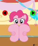  breasts explosion friendship_is_magic gif my_little_pony nipples pinkie_pie ponyboom 