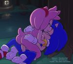  2018 2d_animation accessory amy_rose animated anthro anthro_on_anthro areola balls black_nose blue_body blue_fur bouncing_balls bracelet breasts butt closed_eyes clothing cowgirl_position digital_media_(artwork) duo erection eulipotyphlan female female_penetrated footwear forest frame_by_frame from_front_position fur genitals girl_on_top gloves grass hair hair_accessory hairband hand_on_butt handwear hedgehog intraspecies jewelry loop male male/female male_on_bottom male_penetrating male_penetrating_female mammal moan mostly_nude night nipples on_bottom on_top penetration penile penile_penetration penis_in_pussy pink_body pink_fur pink_hair plant sega sex shoes short_hair short_playtime socks sonic_the_hedgehog sonic_the_hedgehog_(series) sound sound_warning spread_legs spreading text the_other_half tree url vaginal vaginal_penetration video video_games voice_acted water webm 