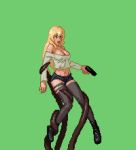  1girl animated animated_gif bad_end blonde_hair blue_eyes bouncing_breasts breasts female gif gun lowres panties parasite_in_city pixel_art pixel_factory rape tentacle thighhighs underwear vaginal video_game weapon 