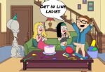  american_dad big_penis bottomless_male brother_and_sister clapping edit francine_smith hayley_smith imminent_incest imminent_sex incest licking_lips looking_down mother_&amp;_son roger_(american_dad) steve_smith 