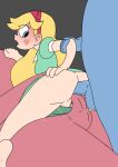  1girl 2boys anal blonde_hair blue_eyes couples double_penetration horns mmf_threesome penis_in_ass penis_in_pussy pussy sex star_butterfly star_vs_the_forces_of_evil threesome vaginal 
