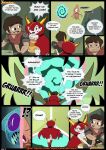 1boy 1girl brown_eyes brown_hair comic couple disney_channel disney_xd hekapoo marco_diaz marco_vs_the_forces_of_time orange_eyes page_2 red_hair star_vs_the_forces_of_evil vercomicsporno