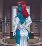  1girl 1girl 1girl ass big_ass big_breasts blue_skin breasts cartoon_milf comic_book_character female_focus female_only high_res long_hair marvel marvel_animated_universe mature_female milf mutant_(marvel) mystique patreon patreon_paid patreon_reward raven_darkholme red_hair solo_female solo_focus sunsetriders7 supervillain tagme x-men x-men_evolution 