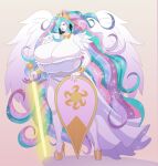  annon bimbo bimbofication dungeons_and_dragons gigantic_ass gigantic_breasts hourglass_figure humanized my_little_pony princess_celestia rpg very_long_hair wings 