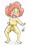 1girl 1girl arthur_(series) belt feline fighting_stance nude nude_female pussy rdk small_breasts sue_ellen_armstrong