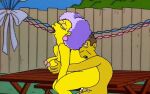  black_red_gold_brown_for_marion principal_skinner selma_bouvier seymour_skinner tagme the_simpsons 