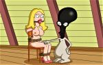  american_dad francine_smith roger_(american_dad) rope s&amp;m 