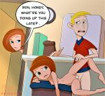 ann_possible breasts erect_nipples erection kim_possible kimberly_ann_possible leg_lift nude penis ron_stoppable sequestea shaved_pussy teen thighs vaginal